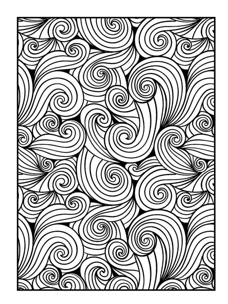 87+ Free Adult Coloring Book Patterns Printable