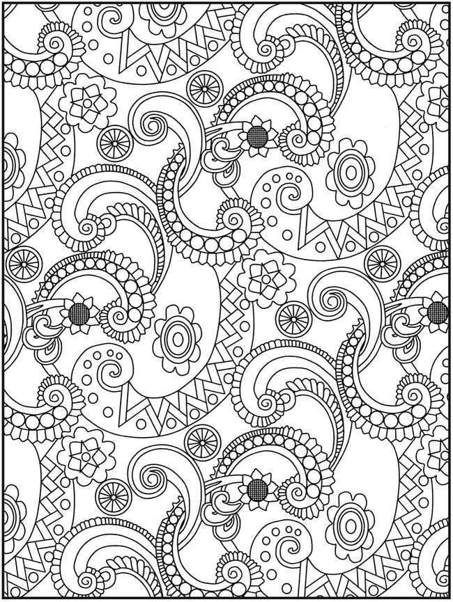 87+ Lovely Adult Coloring Book Patterns Printable