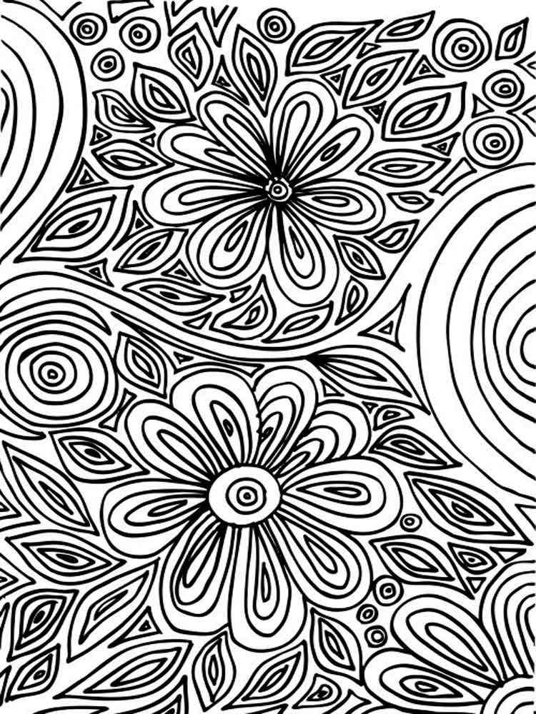 91+ Easy Adult Art Coloring Pages Printable