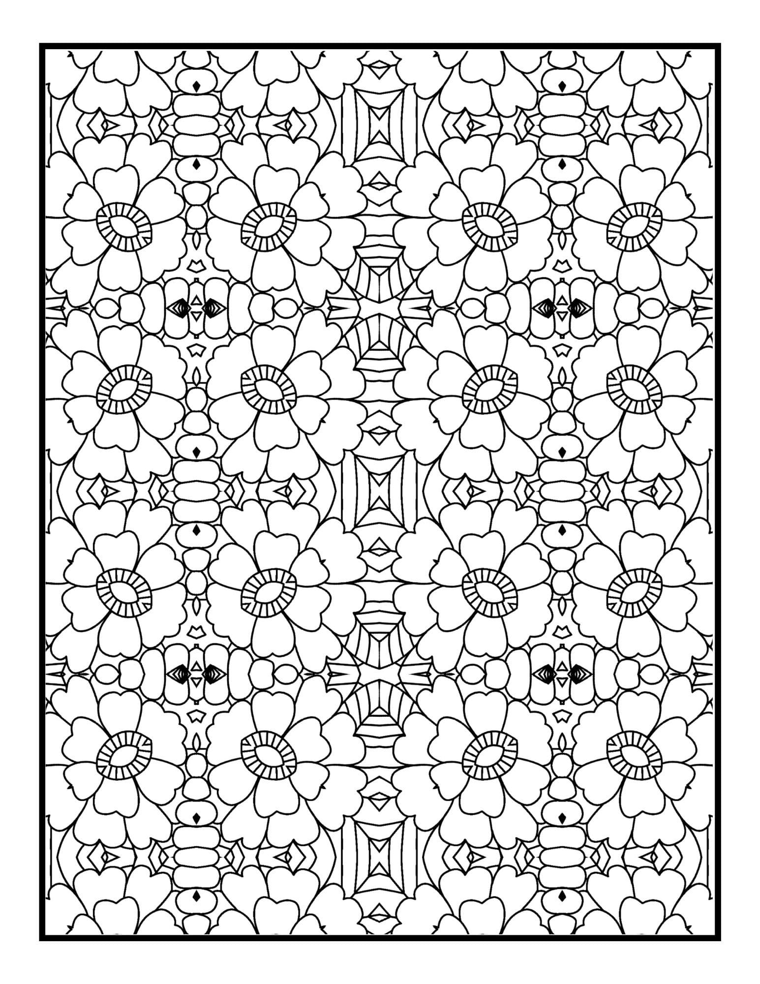 192+ Imaginative Fun Geometric Coloring Pages Printable