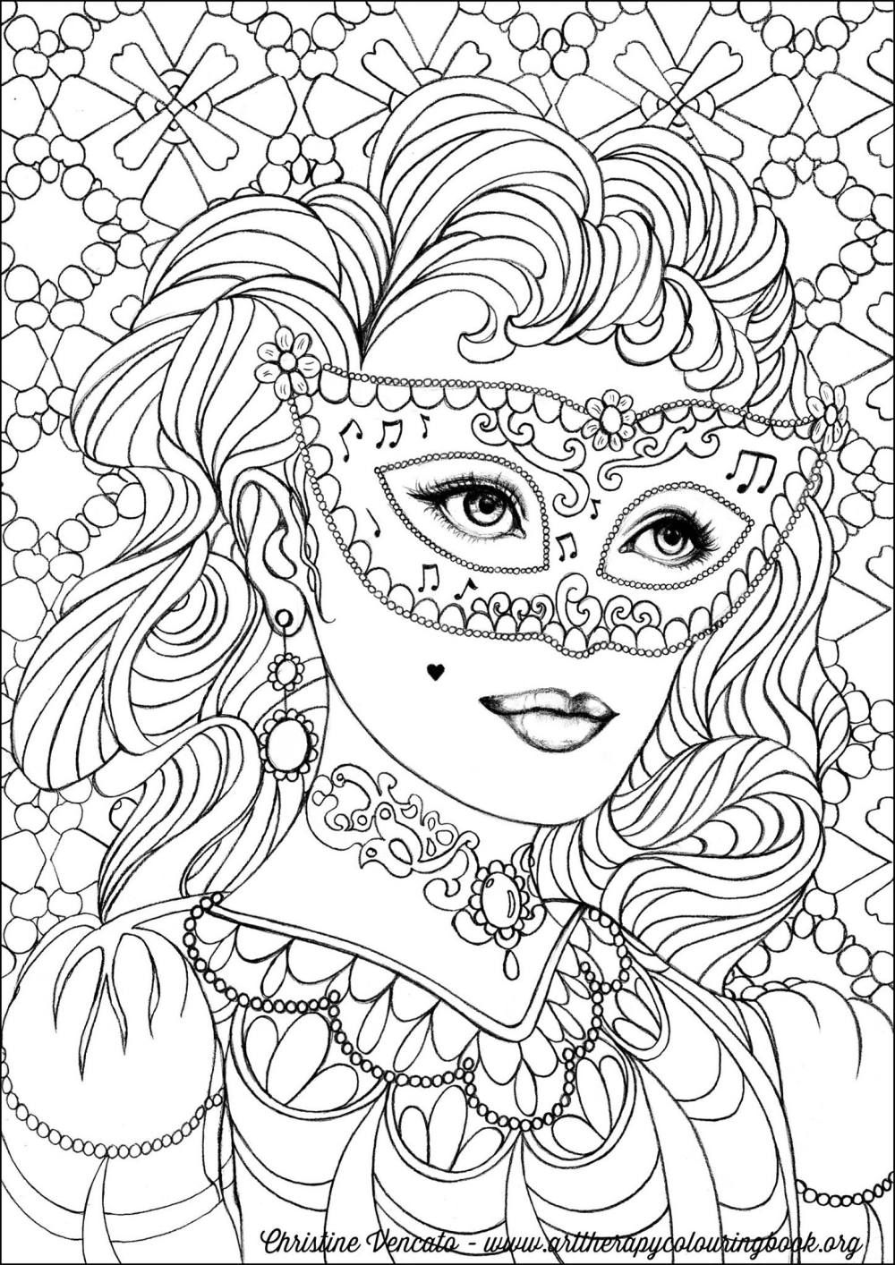 93+ Creative Adult Art Coloring Pages Printable