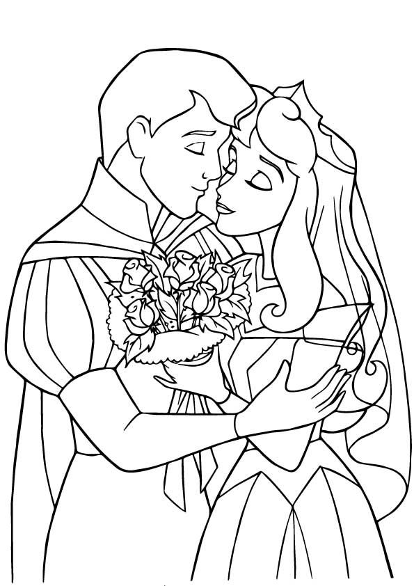 98+ Ultimate Anime Prince Kiss Princess Coloring Pages Printable