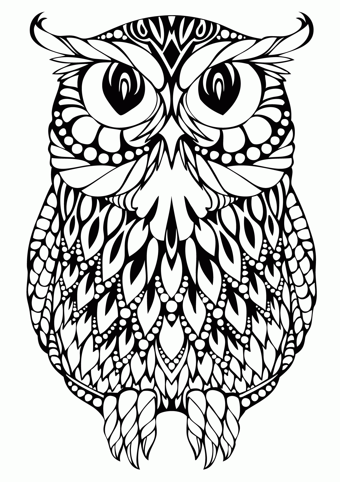 46+ Simple Detailed Coloring Pages of Animals Unique