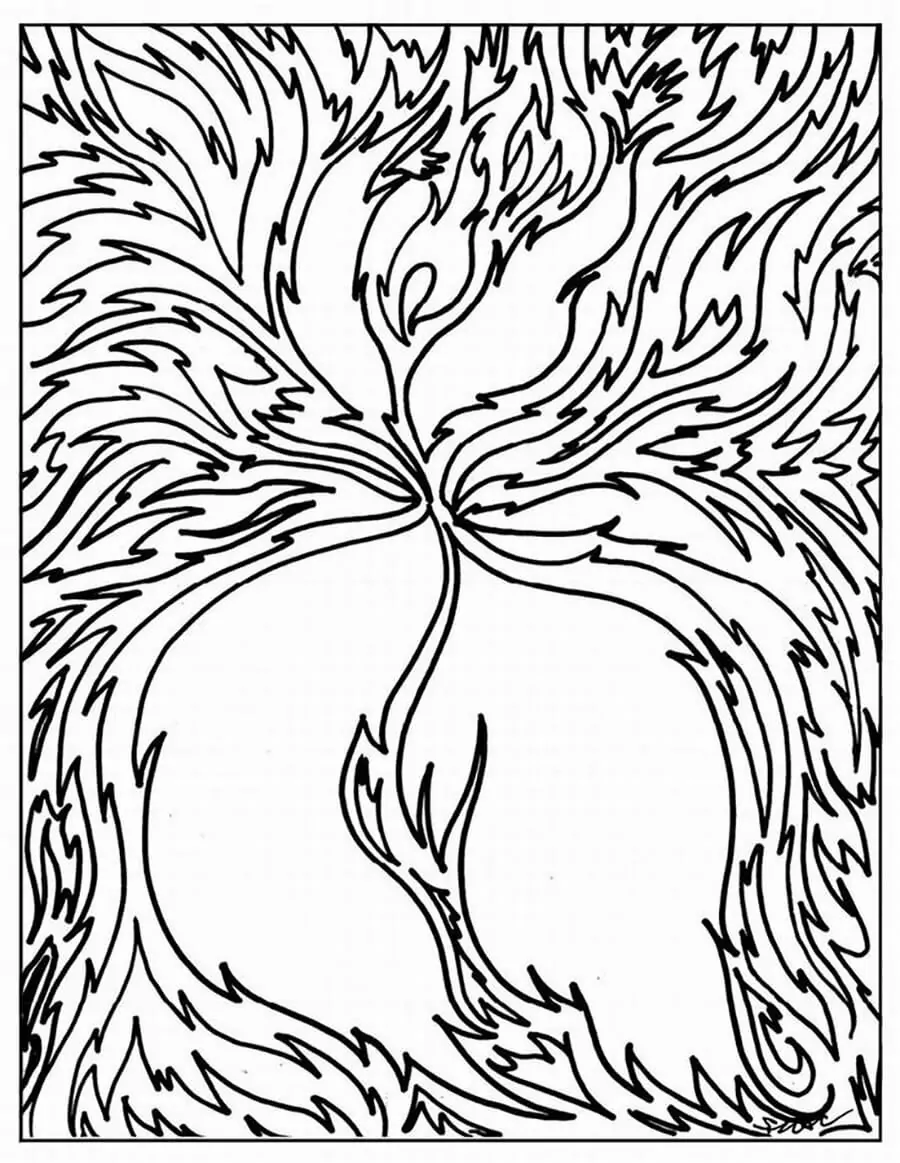 42+ Free Abstract Nature Coloring Pages Aesthetic