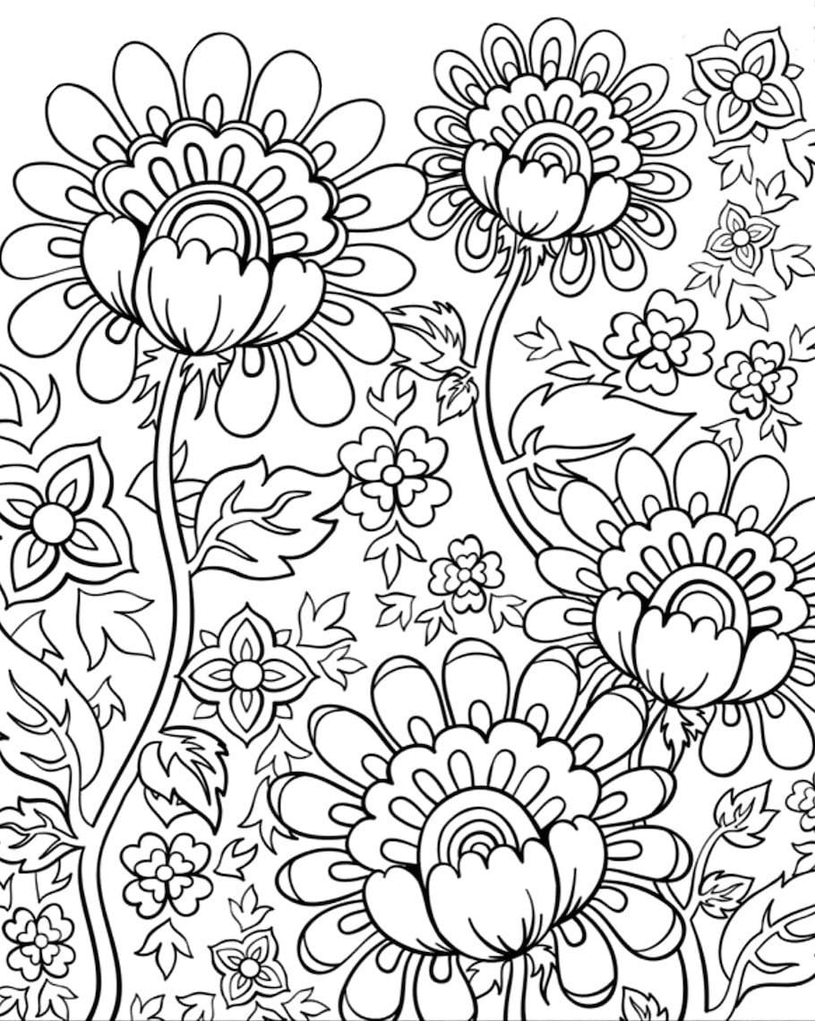 32+ Happy Free Advanced Adult Coloring Pages for Kids and Adult