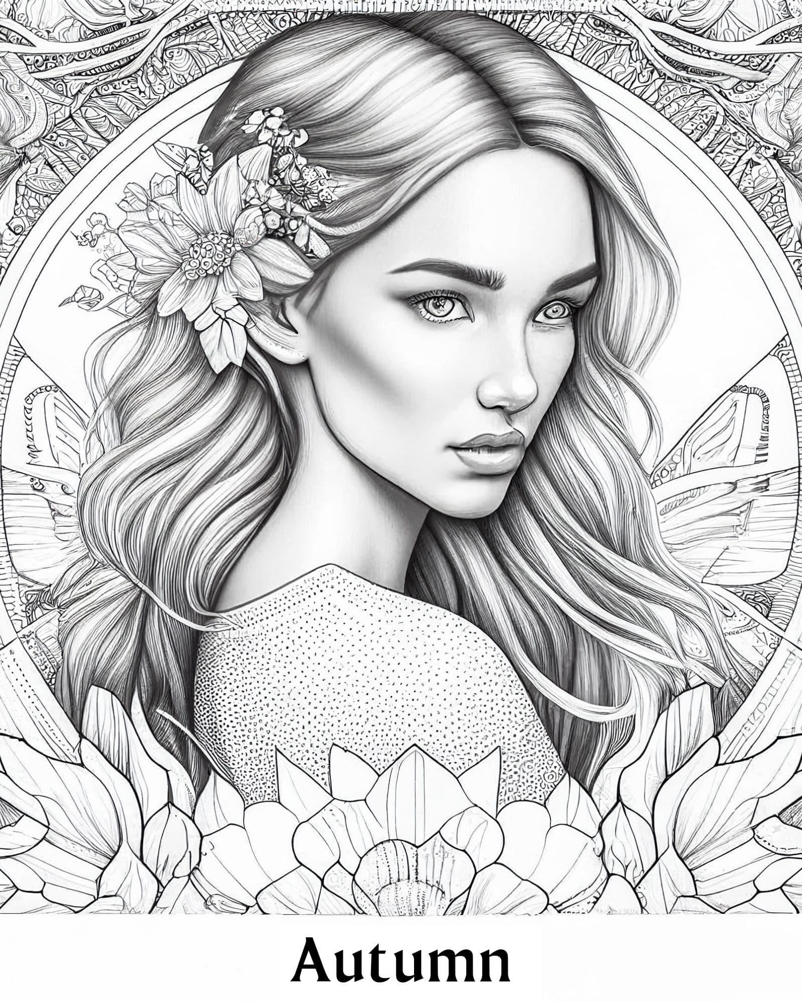 42+ Creative Free Advanced Adult Coloring Pages Simple