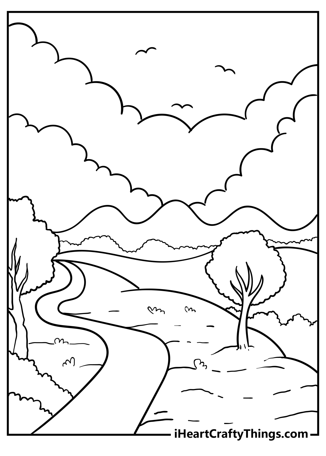 47+ Entertaining Abstract Nature Coloring Pages Simple