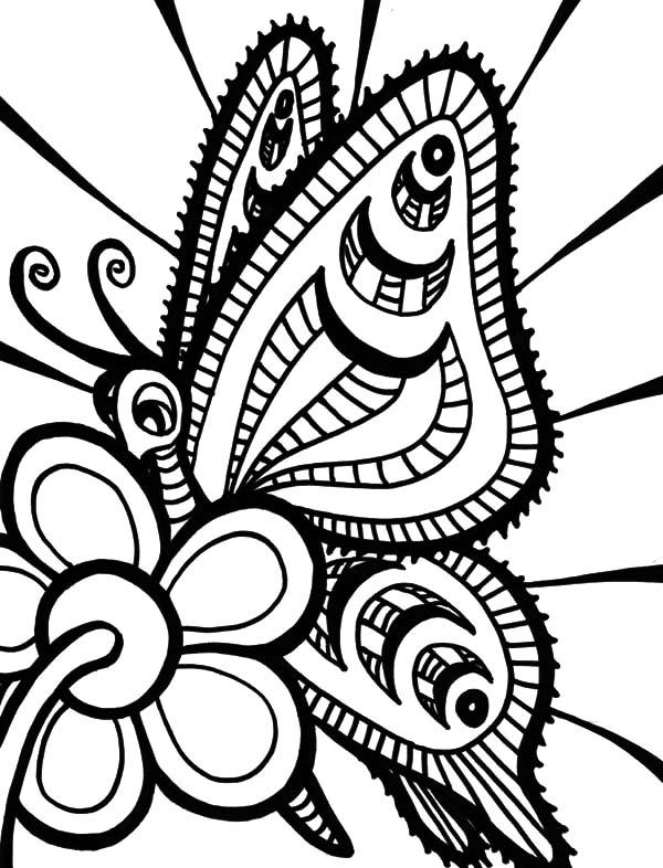 31+ Lovely Abstract Nature Coloring Pages for Educational