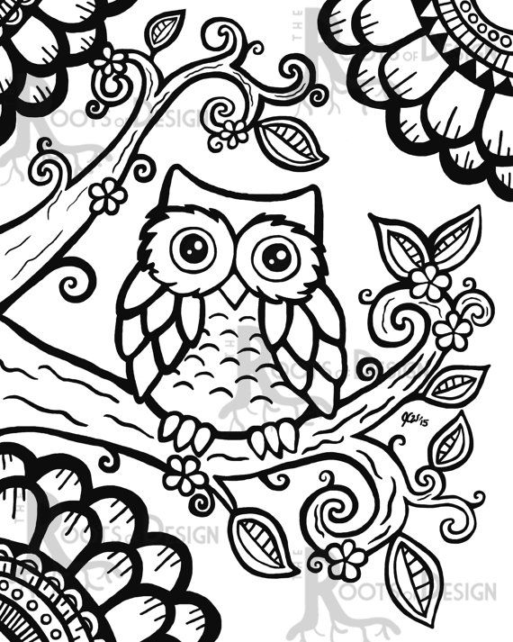 165+ Colorful Amazing Adult Coloring Pages Printable