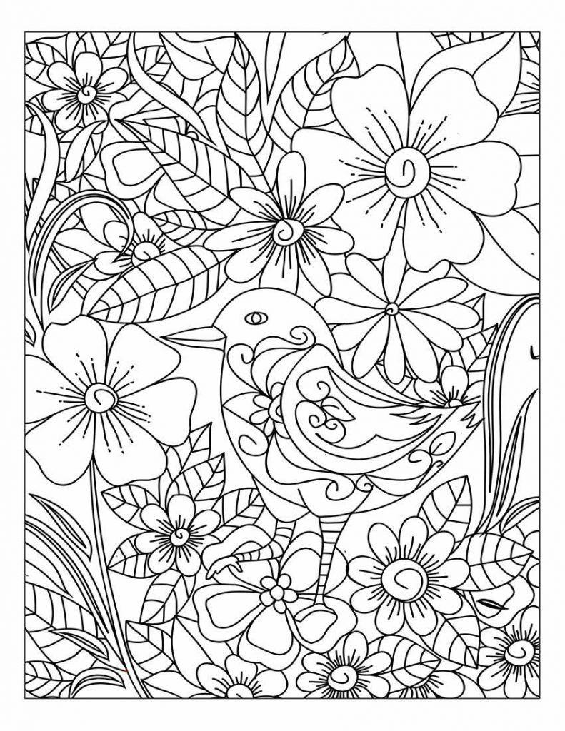 40+ Realistic Abstract Nature Coloring Pages Download FREE