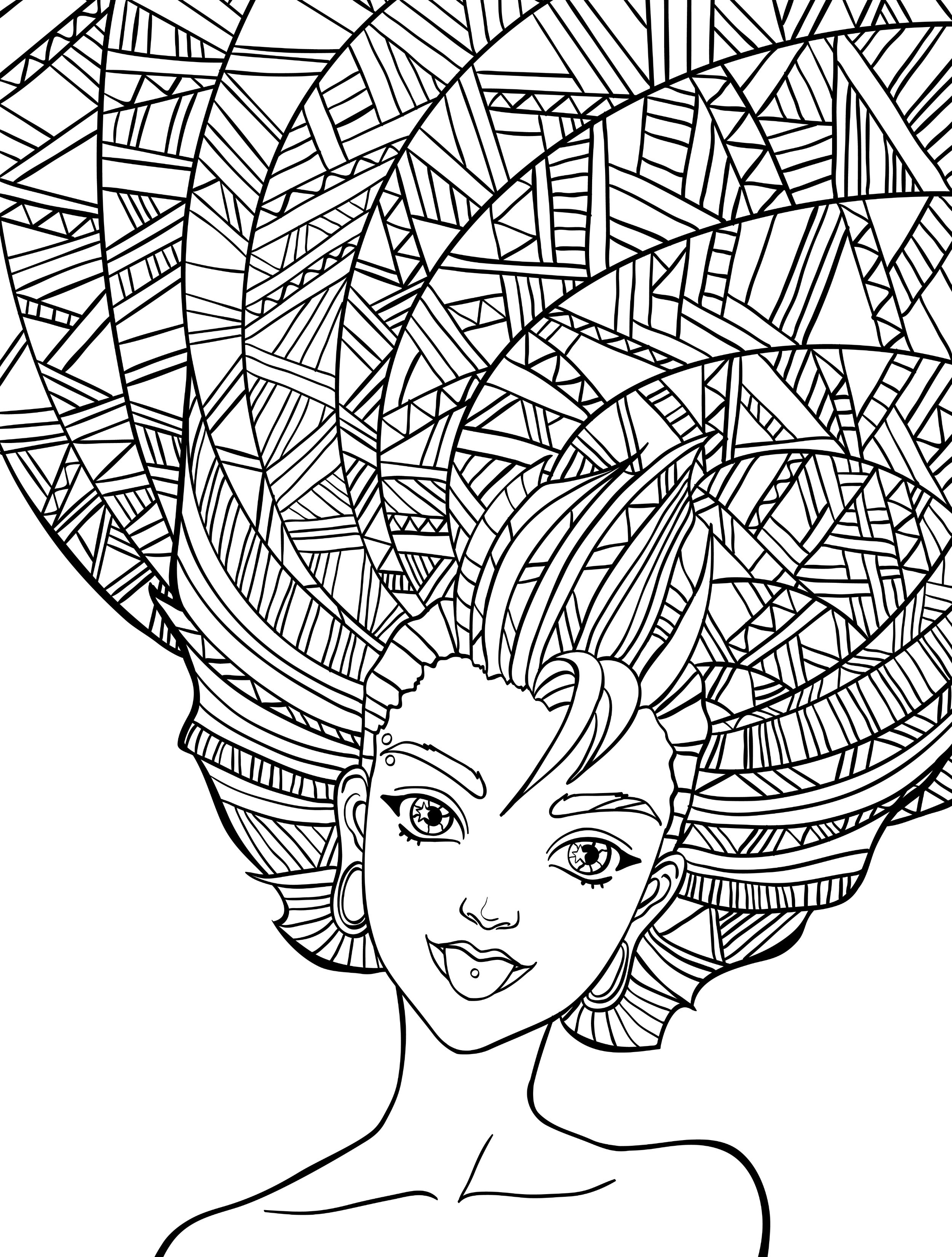 160+ Beautiful Crazy Hard Coloring Pages Printable