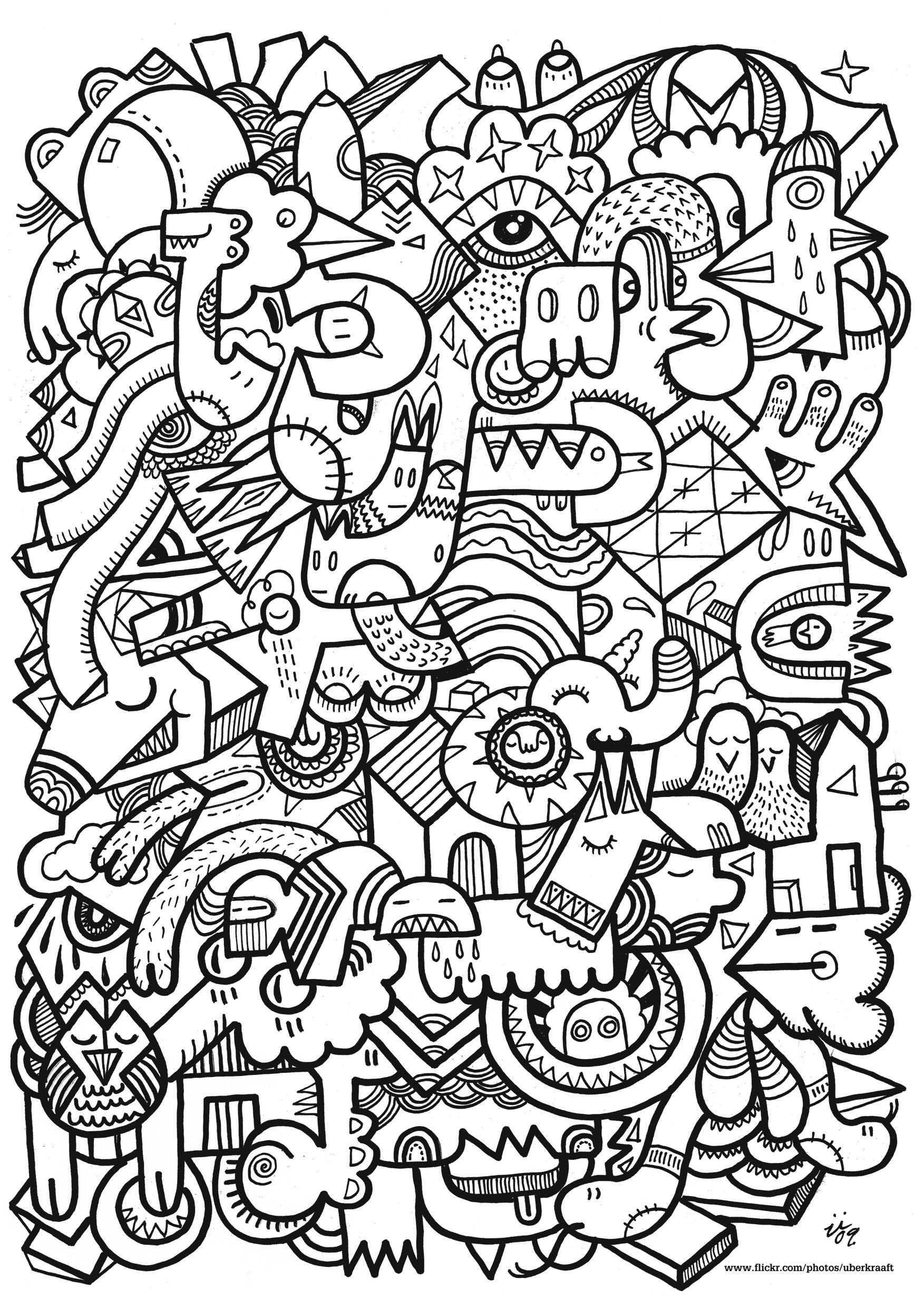 83+ Joyful Crazy Hard Coloring Pages Printable