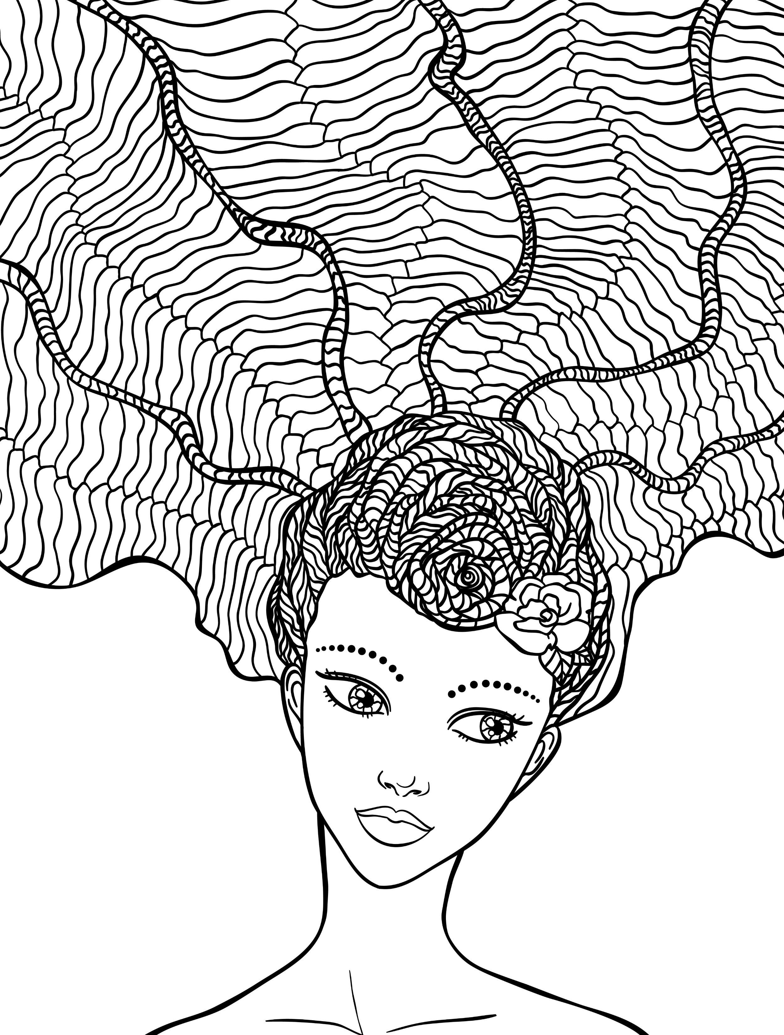 crazy hair coloring pages jpg jpg