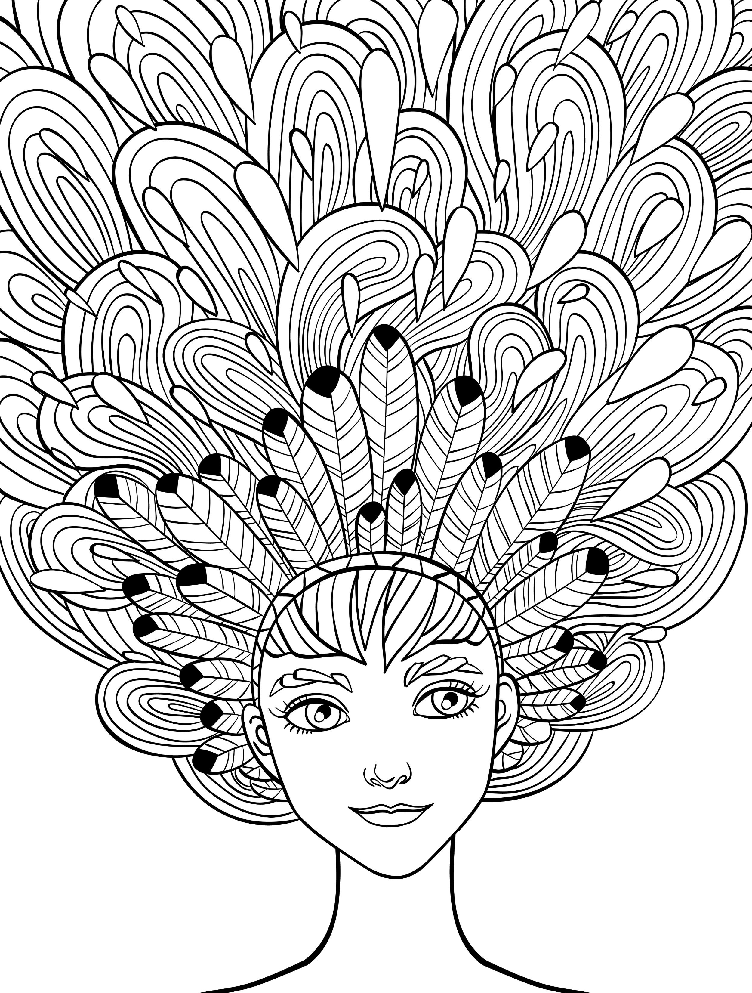 69+ Enchanting Crazy Hard Coloring Pages Printable