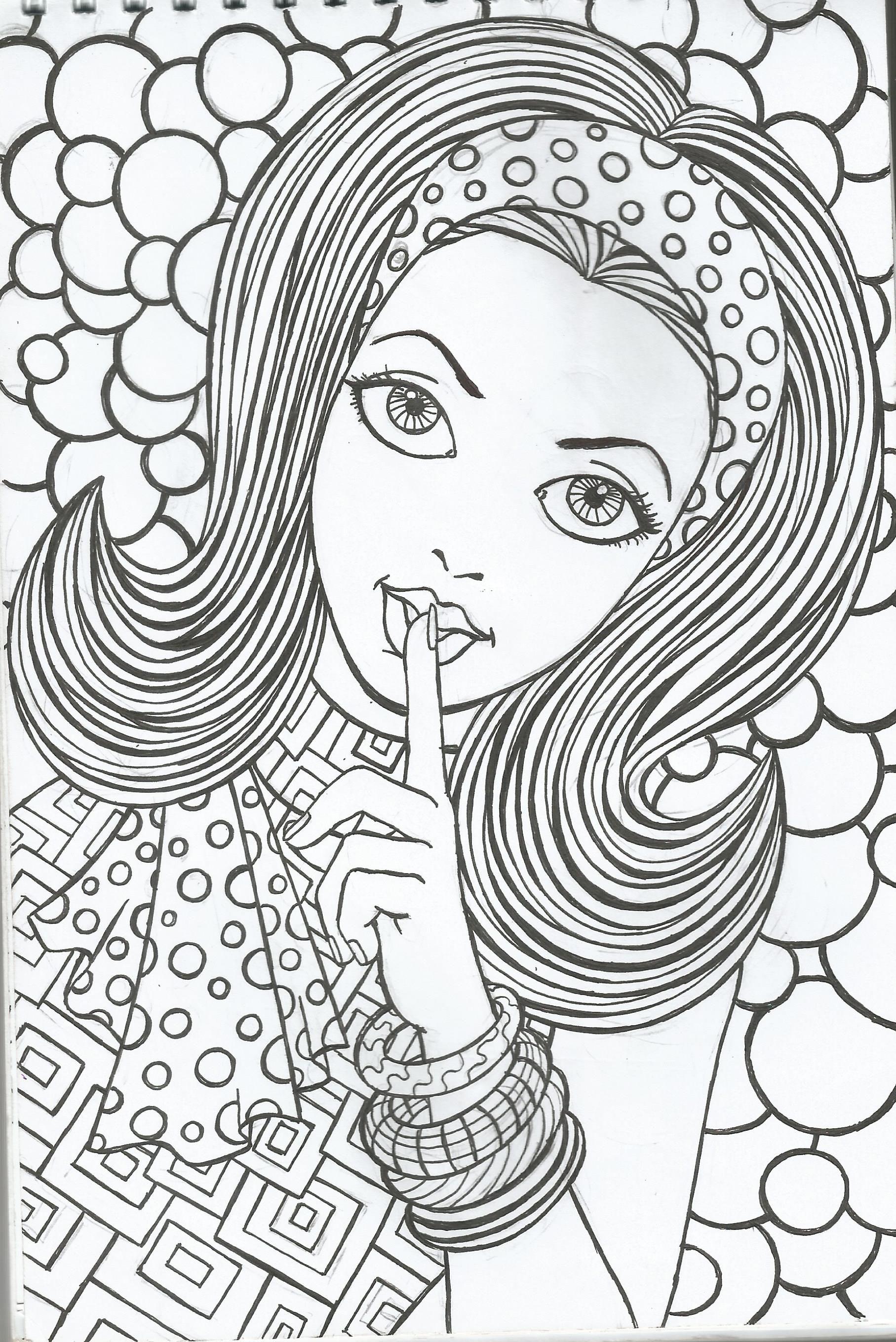 36+ Creative Grown Up Coloring Pages Detailed