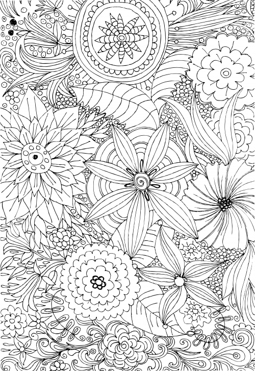 49+ Whimsical Free Advanced Adult Coloring Pages Inspirational