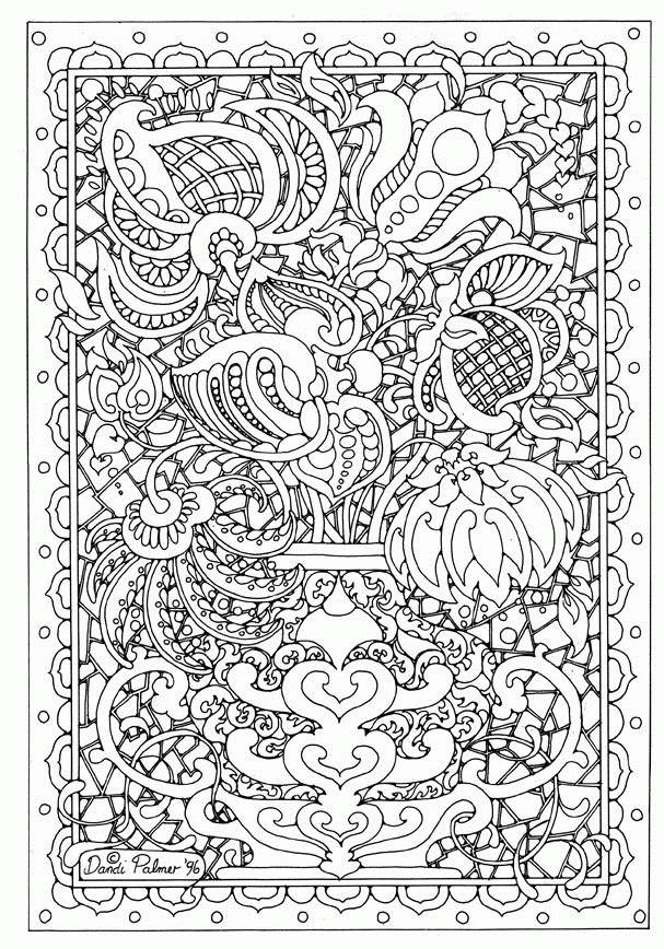 183+ Exciting Crazy Hard Coloring Pages Printable