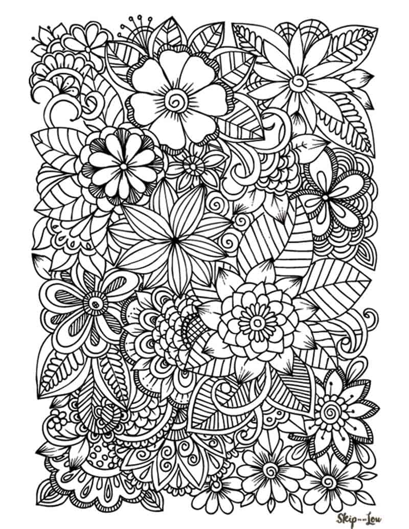 48+ Creative Design Coloring Pages Free Cute