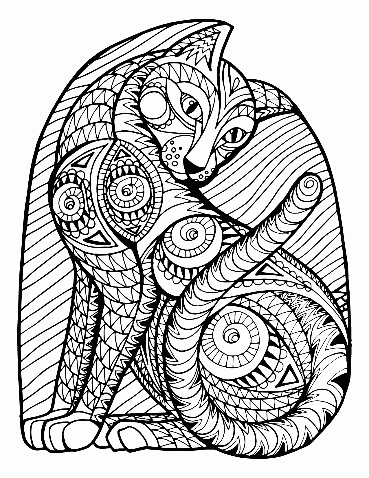 52+ Brightening Amazing Adult Coloring Pages Printable