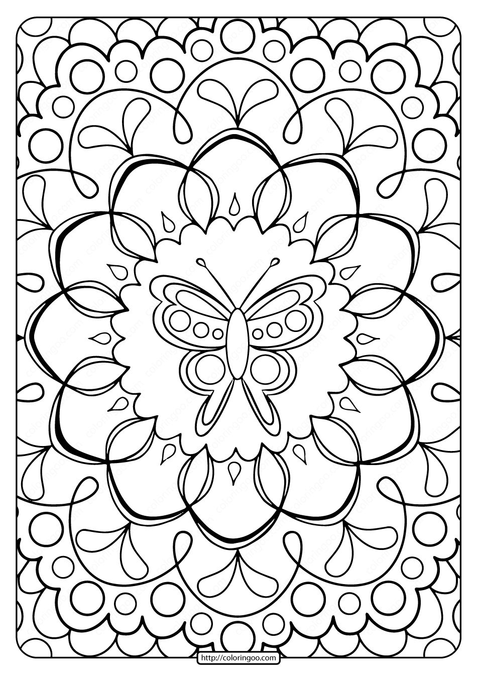 free printable butterfly adult coloring pages png jpg