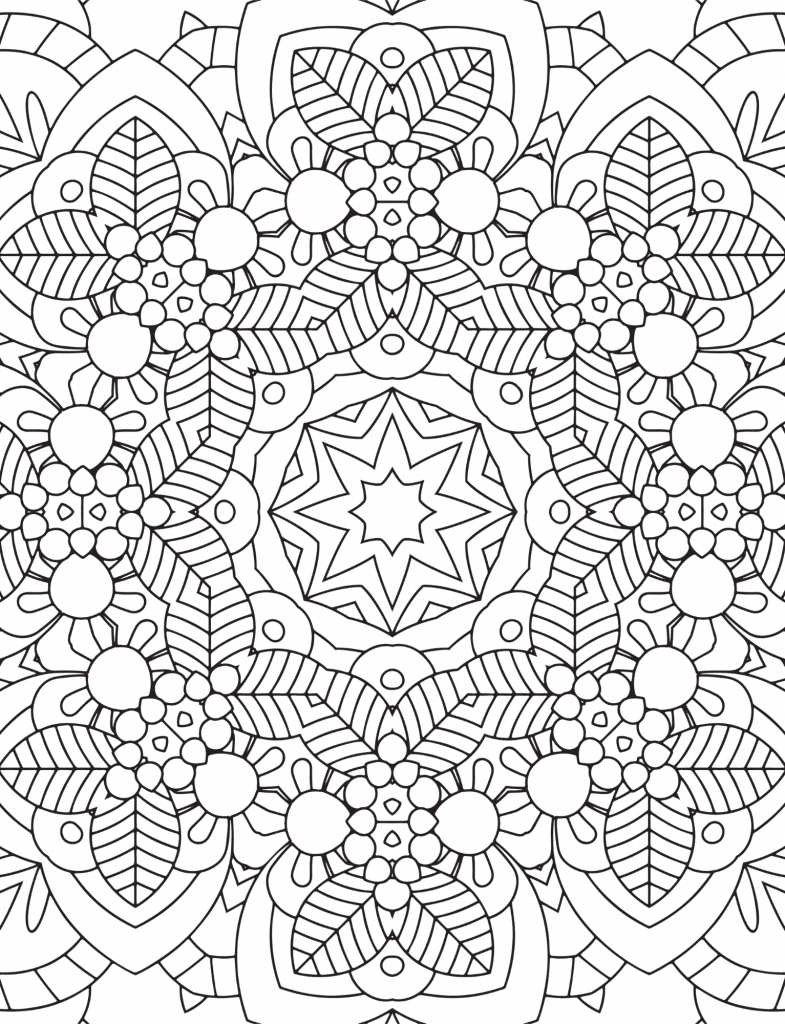 176+ Joyous Fun Geometric Coloring Pages Printable