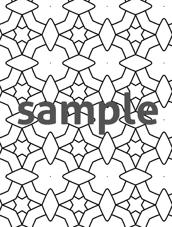 geometric patterns coloring pages simple designs page rev png jpg