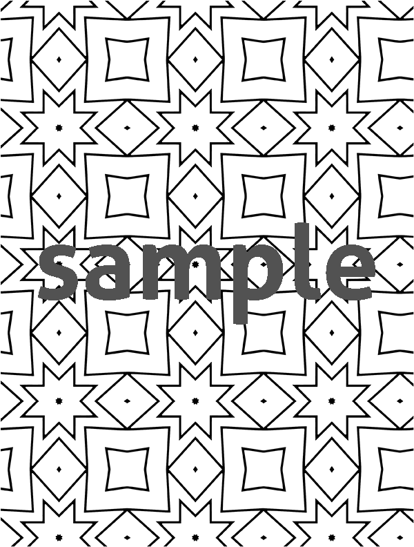 geometric patterns coloring pages simple designs page rev png jpg