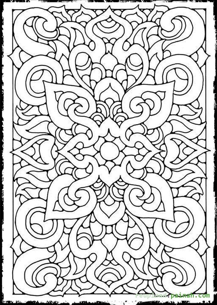 43+ Engaging Design Coloring Pages Free with Simple Outline