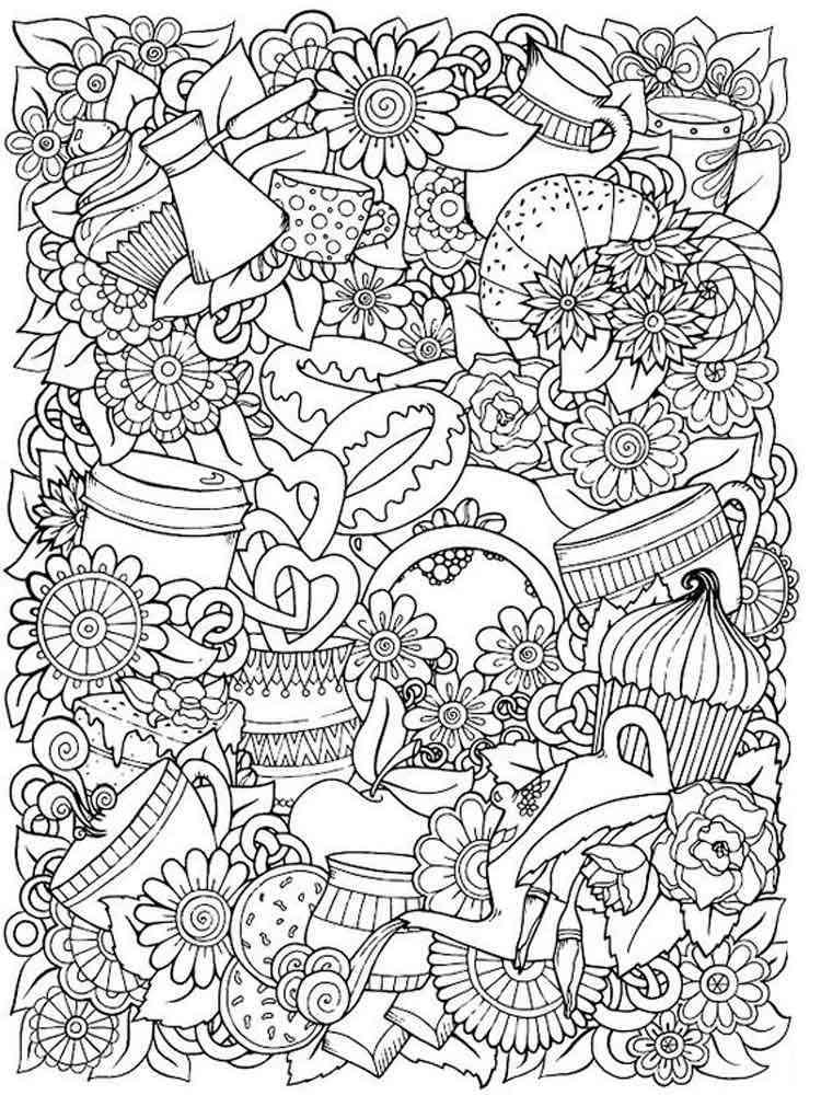 49+ Cheerful Grown Up Coloring Pages PDF Printable