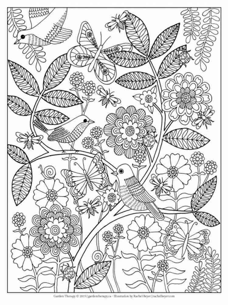 47+ Unique Grown Up Coloring Pages Unique