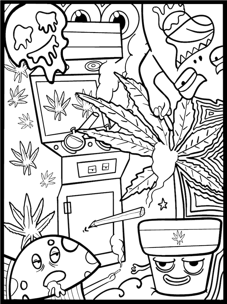 59+ Delightful Crazy Hard Coloring Pages Printable