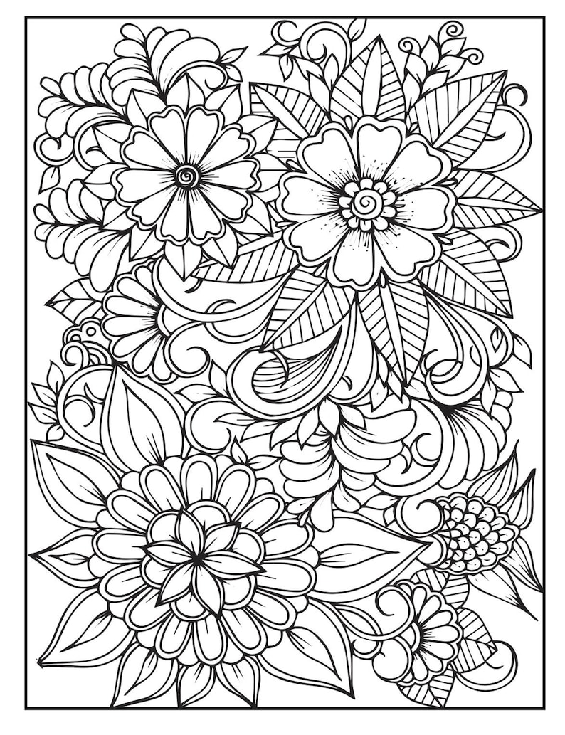 170+ Festive Amazing Adult Coloring Pages Printable