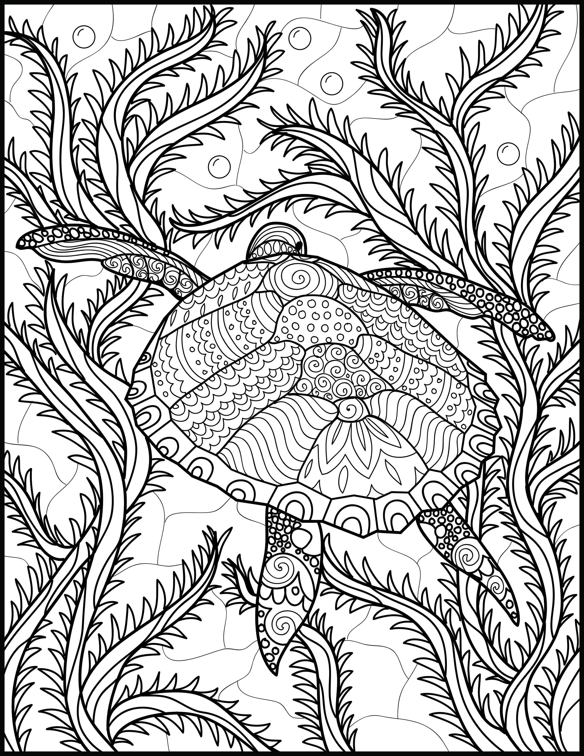 40+ Cute Detailed Coloring Pages of Animals Detailed