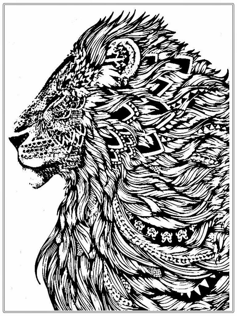 30+ Detailed Detailed Coloring Pages of Animals Printable Sheets