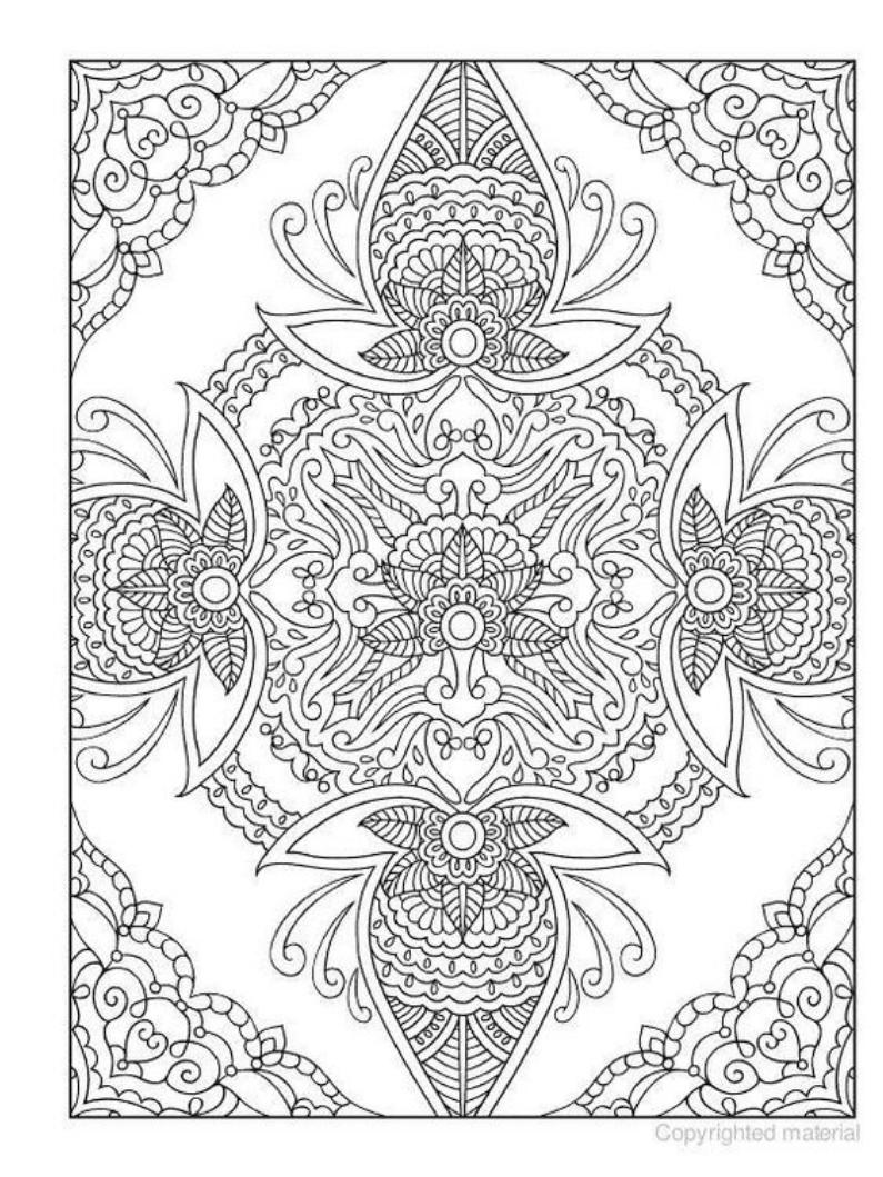 47+ Colorful Grown Up Coloring Pages Art