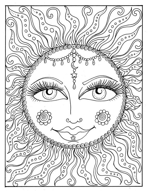 sun easy coloring pages for adults jpg jpg