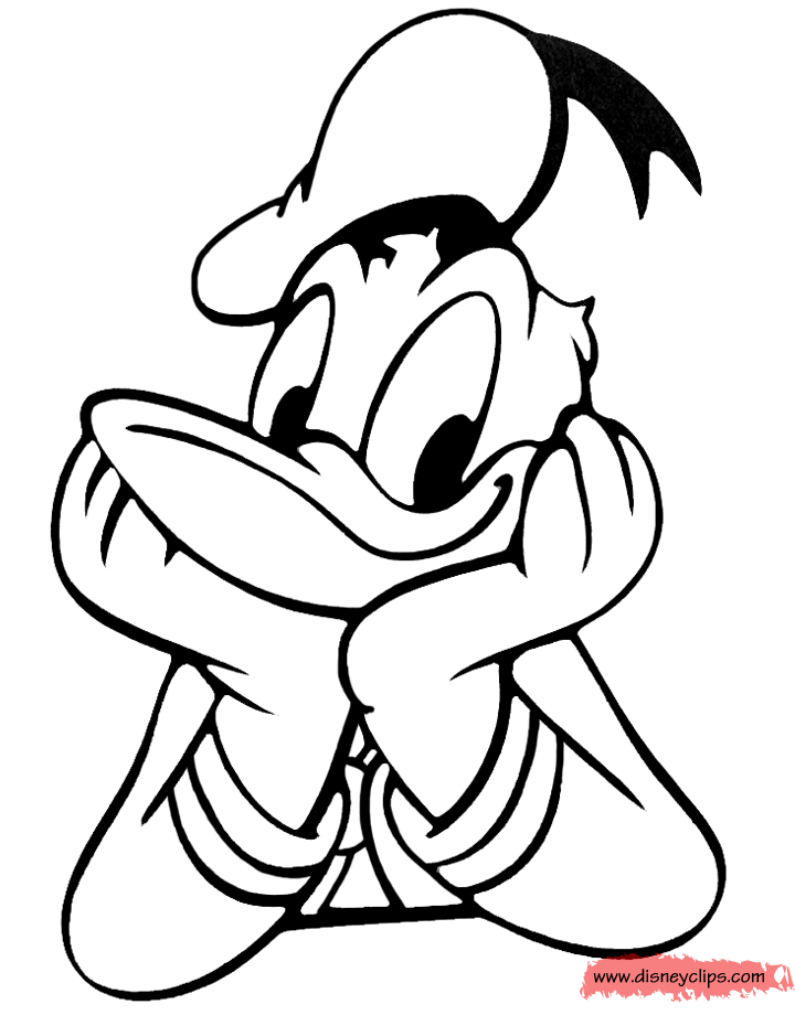 47+ Best of Donald Duck Coloring Pages Book Pages