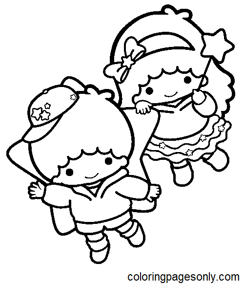 10 Kiki and Lala Sanrio Coloring Pages for Magical Moments