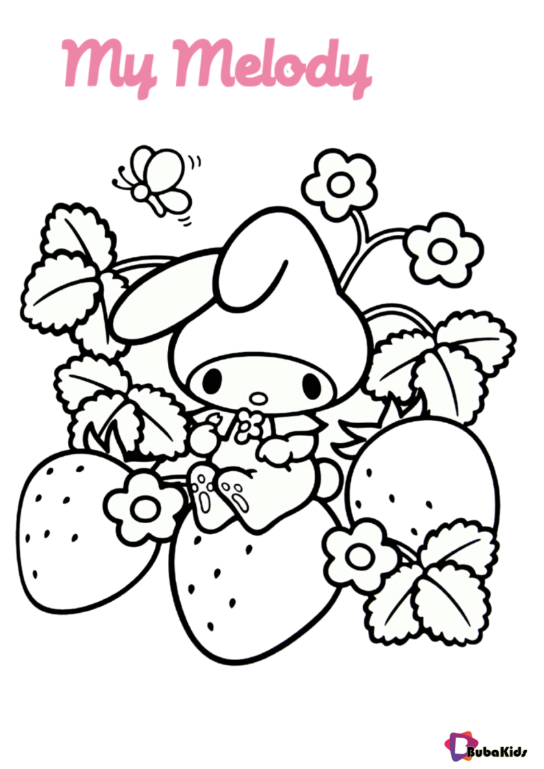 Sanrio Coloring Pages Free Printable 28