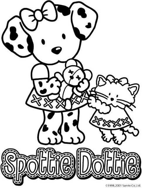 10 Spotty Dottie Sanrio Coloring Pages to Unleash Your Inner Artist