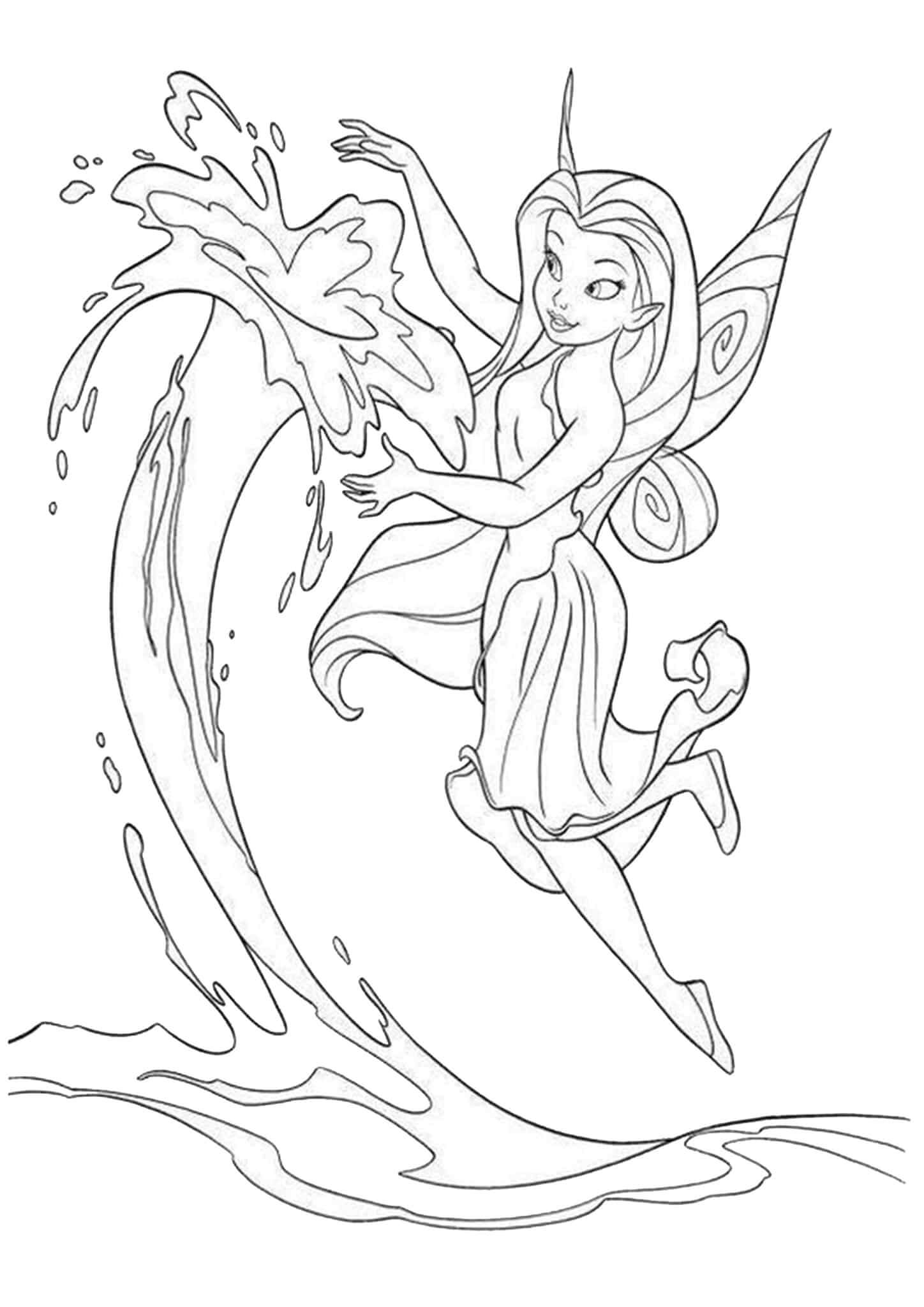 139 Cute Tooth Fairy Coloring Pages Printable 92