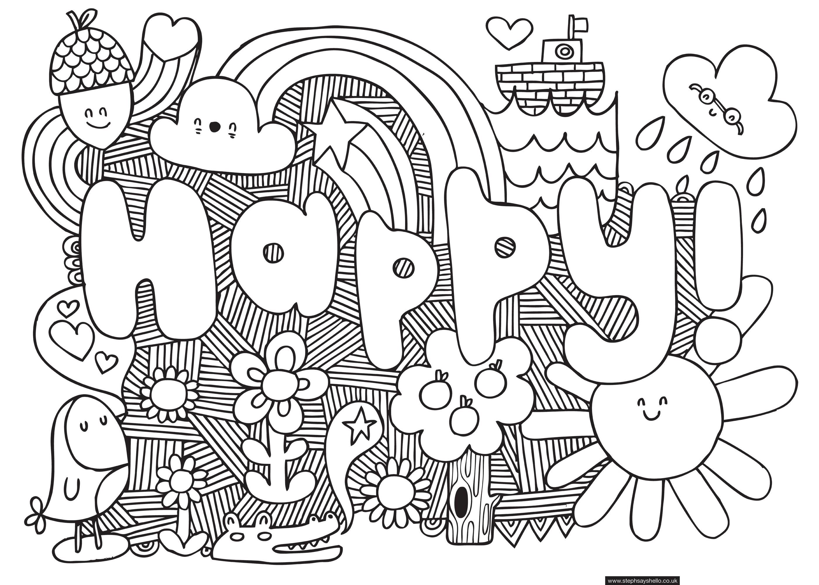 109 Free Funny Coloring Pages for Kids Printable 60