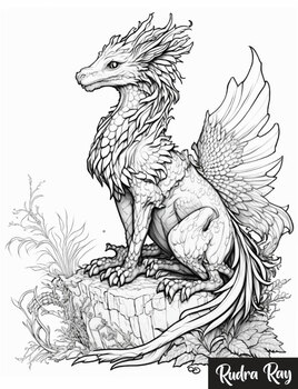 29 Mythical Dragon Coloring Pages Printable 12