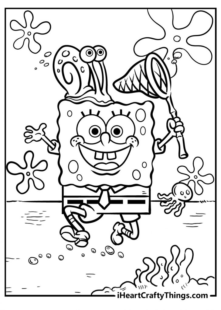 33 Super 20 Super Fun Spongebob Coloring Pages Printable 25