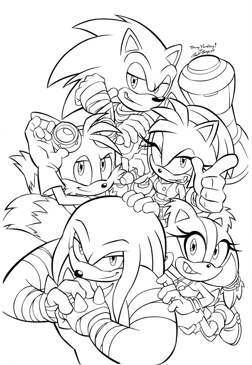 35 Sonic and Tails Coloring Pages Printable Fun 13